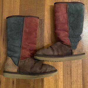 Rare UGG Patchwork Boots